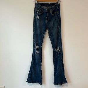Carmar bell bottom jeans